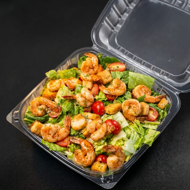 Grilled Shrimp Salad.